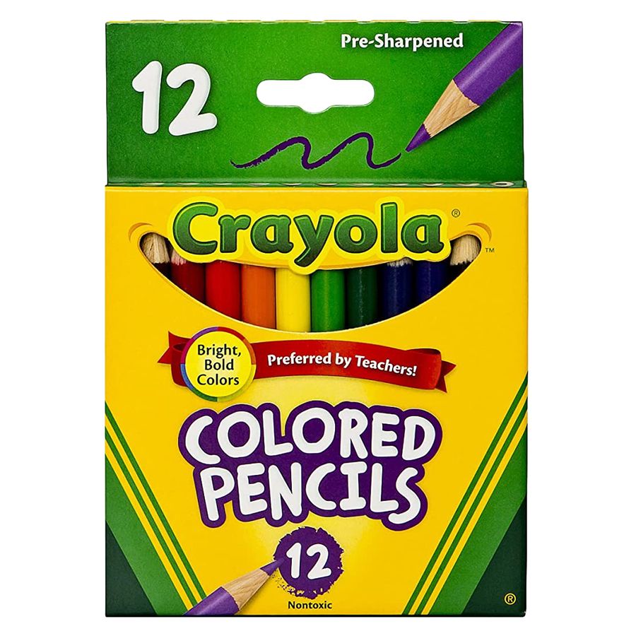 Kids CRAYOLA Colored pencil, crayon and marker set 74-Piece Color Gift Set  -NEW