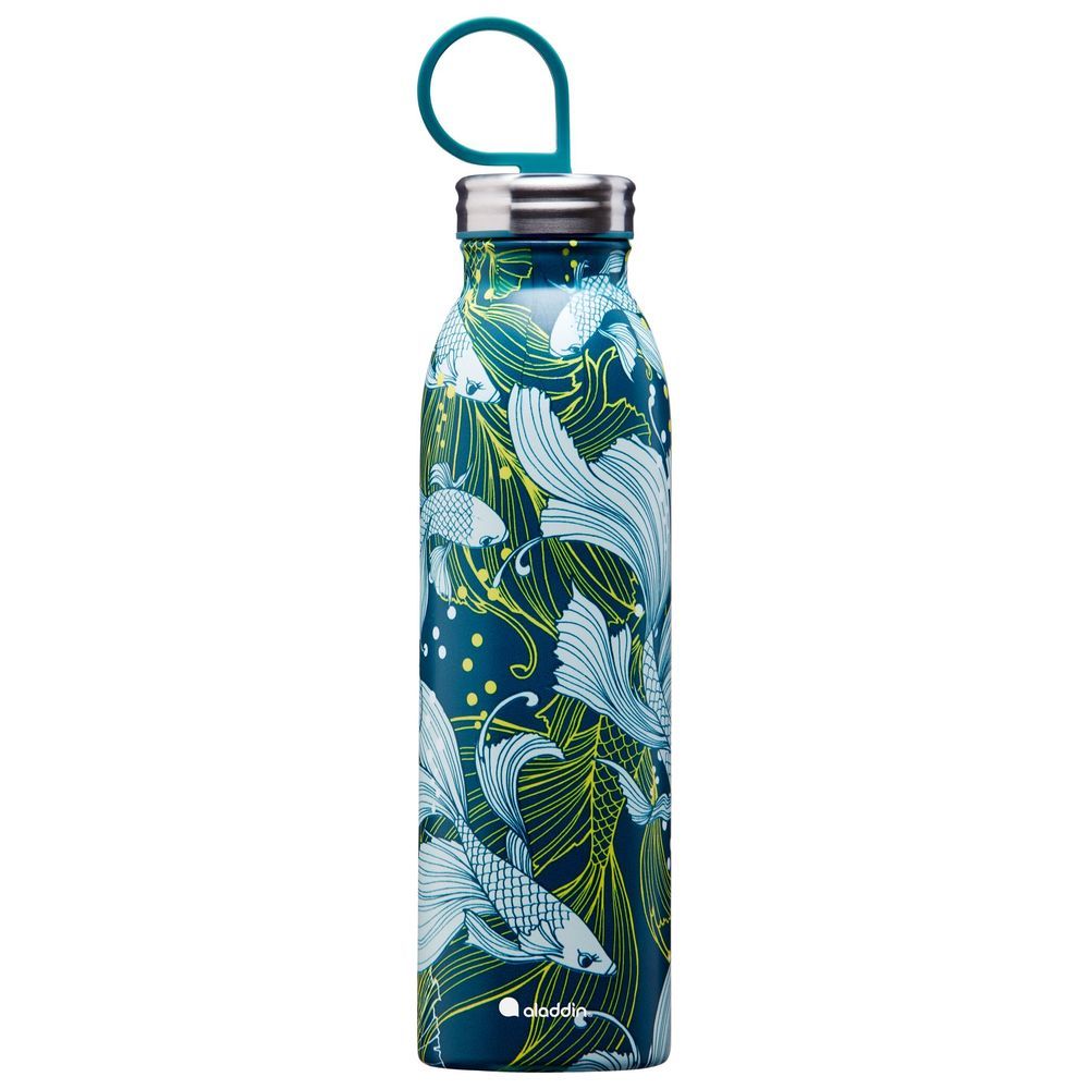 Aladdin Fresco Twist & Go Water Bottle, Blue, 0.6L