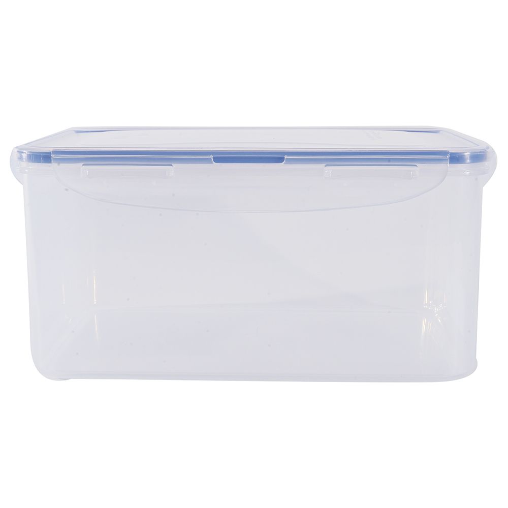 Lock & Lock 3.9L Classic Short Rectangular Food Container - Clear/Blue Lock  N Lock Special Design first choice