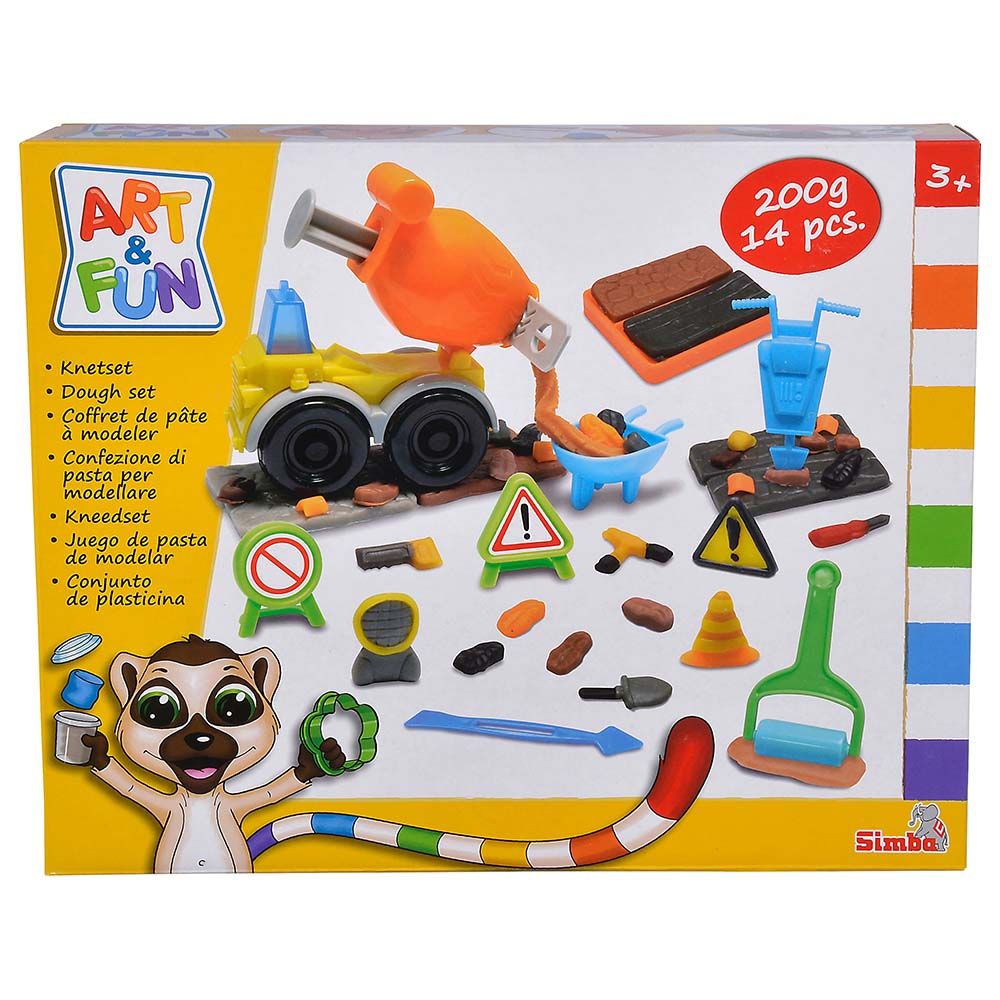 Simba Art and Fun Kit de pétrissage Licorne, 106326016, Multicolore