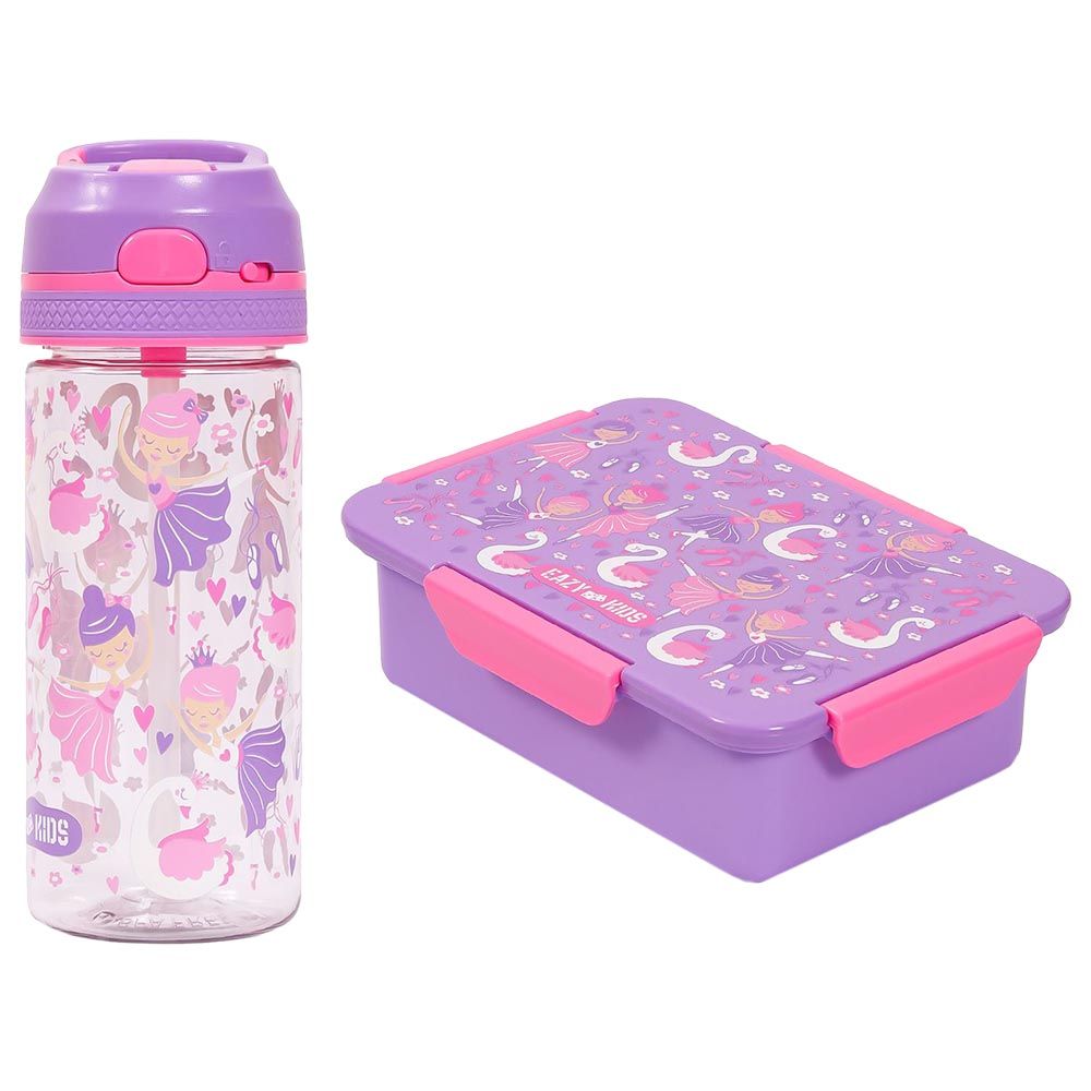 Pink Tropical Bento Lunch Kit