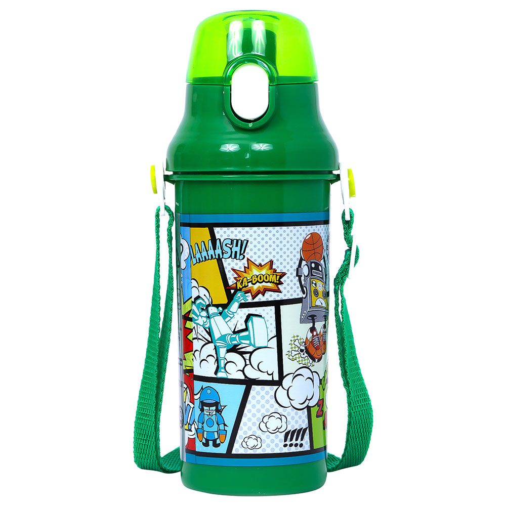 EcoVessel SPLASH Tritan Plastic Kids Water Bottle with Straw Leak