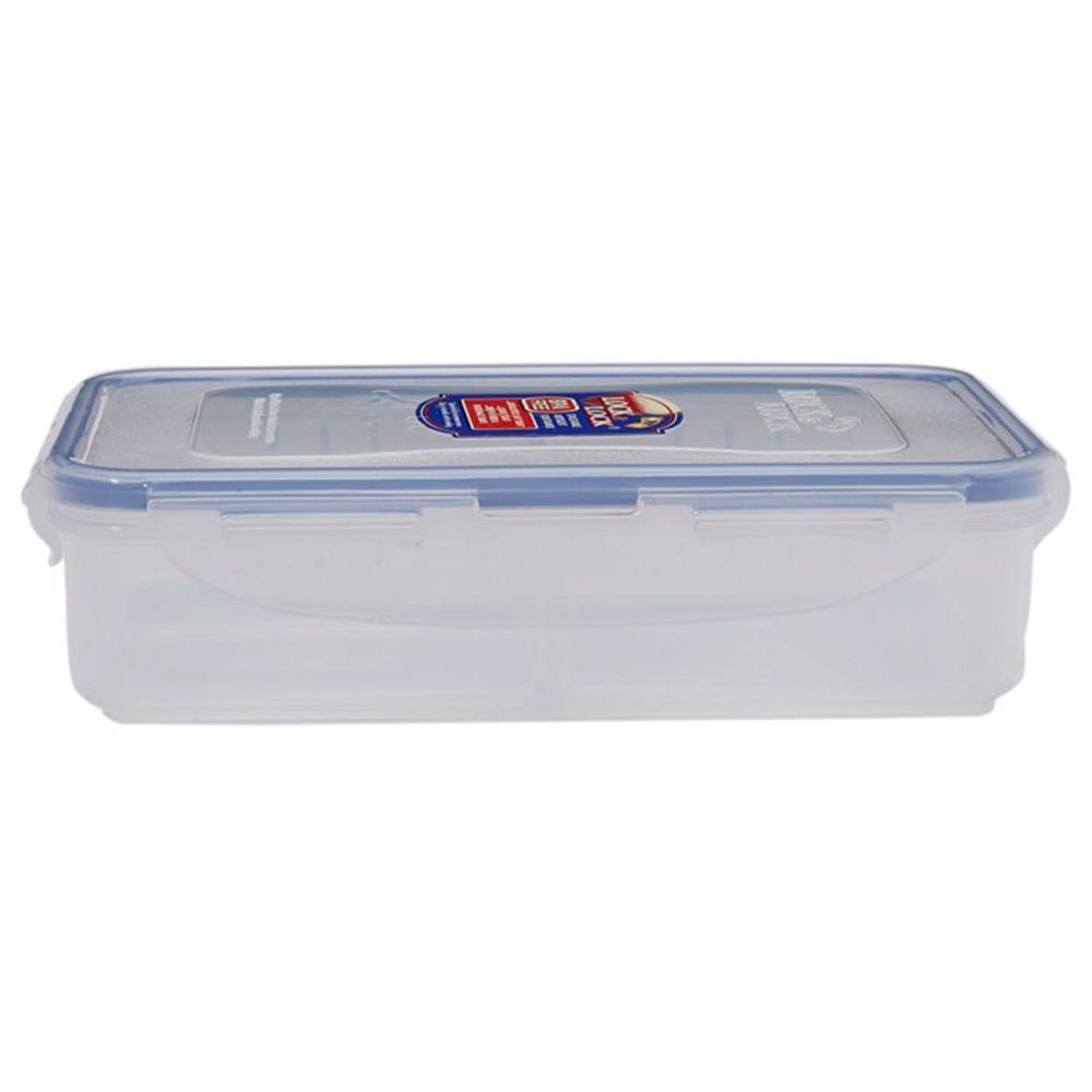 Lock & Lock Rect. Short Food Container 3.9L w/ Divider