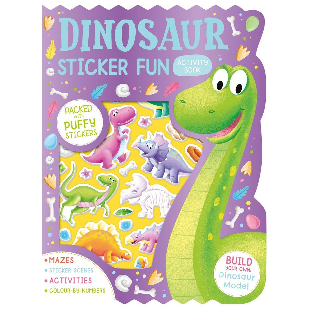  Dinosaur Park Stickers Book for Kids (Over 230+ Pcs), 8  Different Funny Scenes, Activity Removable Stickers for Toddlers Kids  School Educational Supplies : Toys & Games