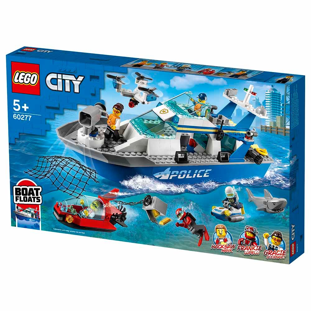 lego city police boat