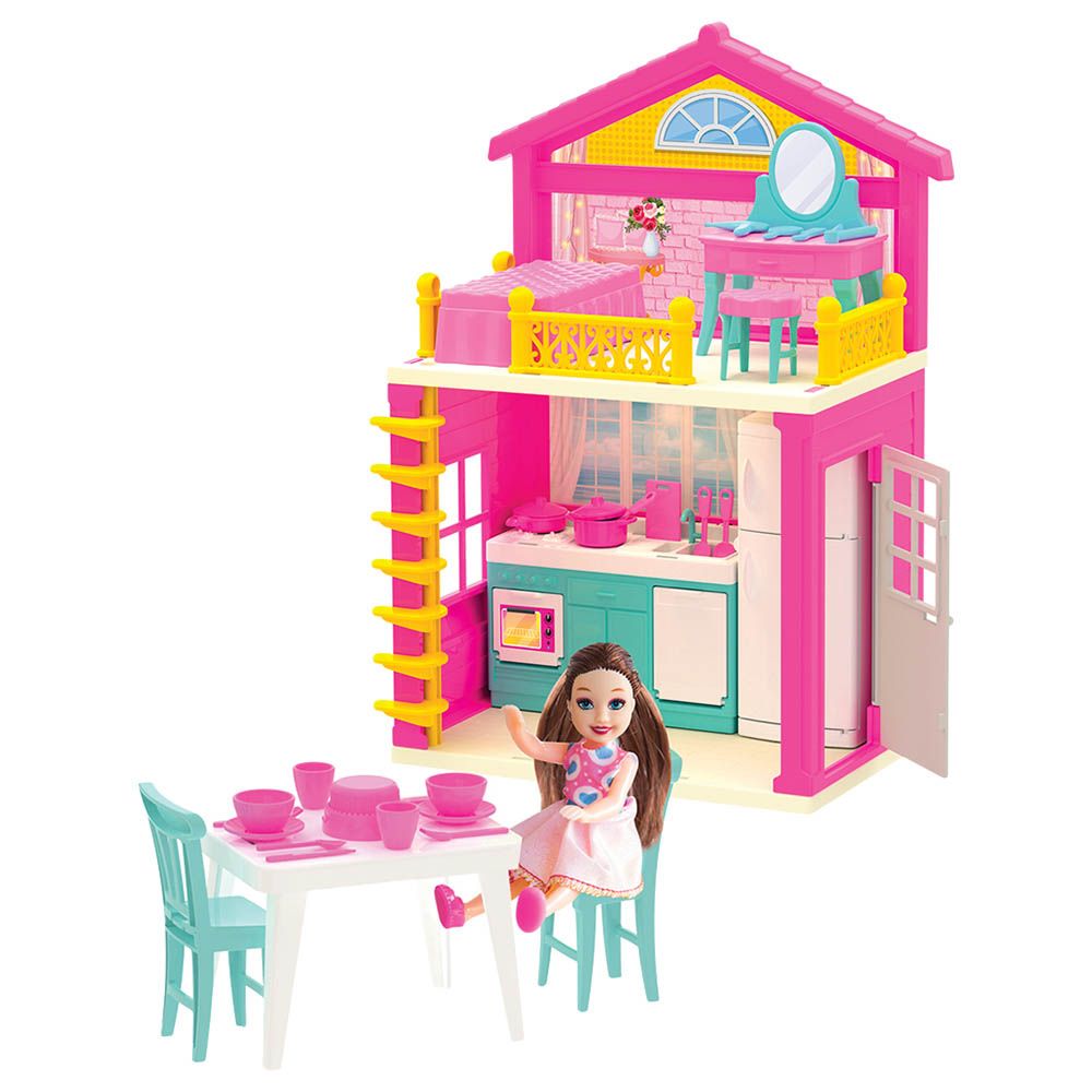 CoComelon CMW0153 - Casetta di famiglia Deluxe con musica, personaggi e  accessori, versione ufficiale in lingua tedesca, giocattolo adatto ai  bambini dai 3 anni in su : : Giochi e giocattoli