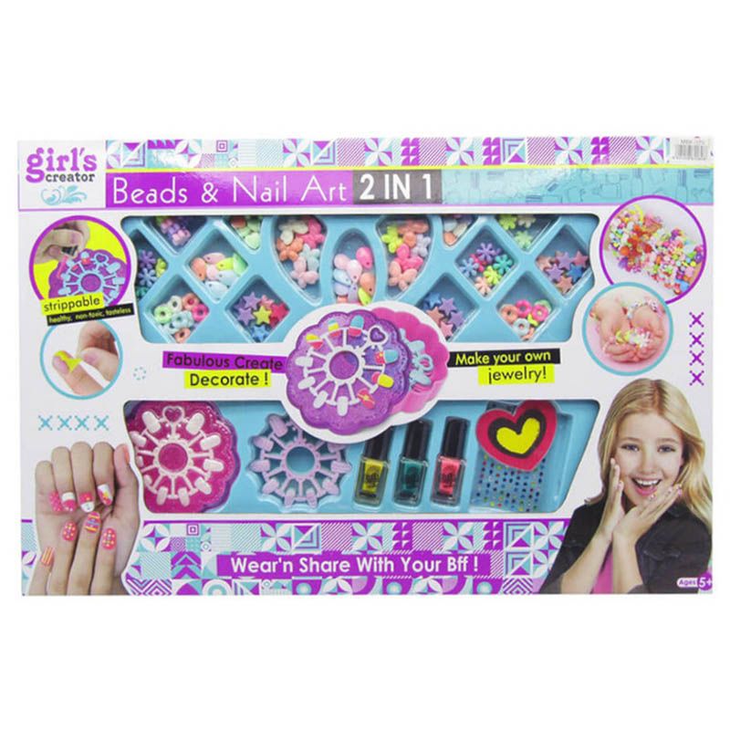 Shimmer 'N Sparkle - Nails & Body Tattoos Set