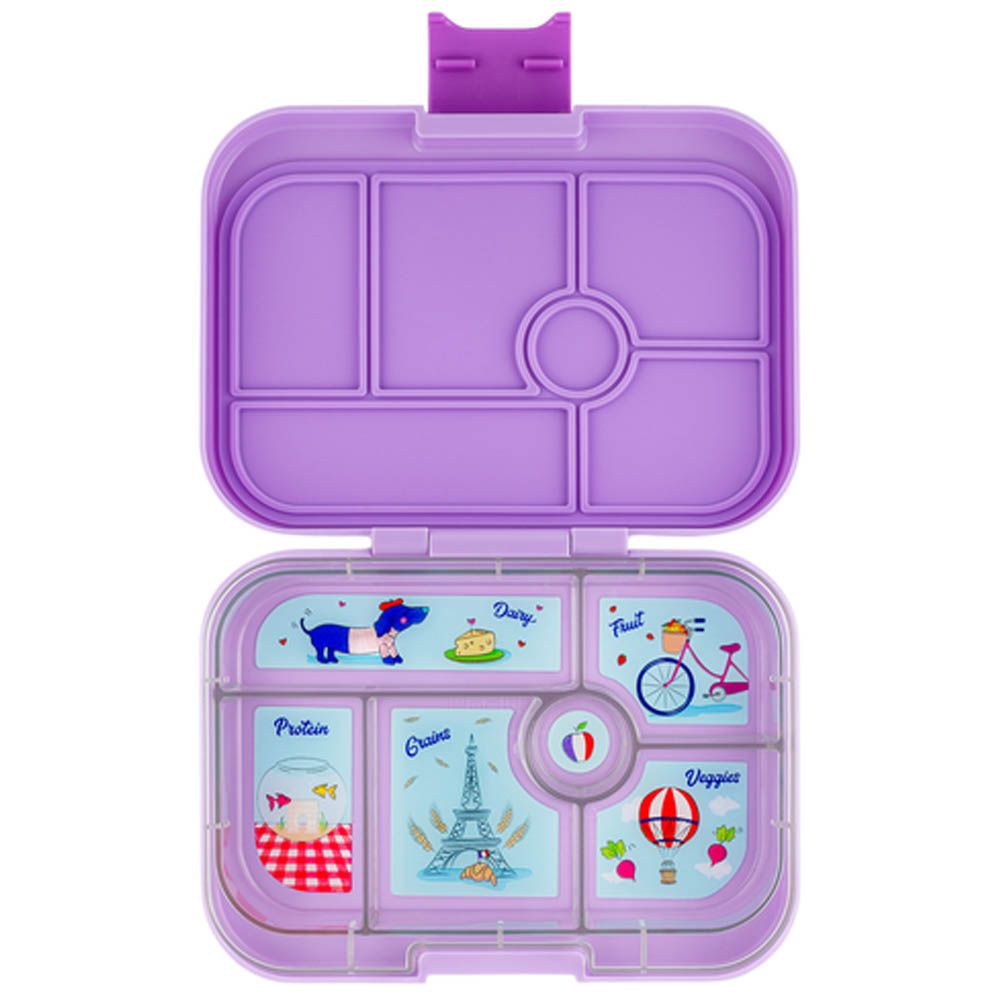 Snack Size Bento Lunch Box Malibu Purple (Rainbow)