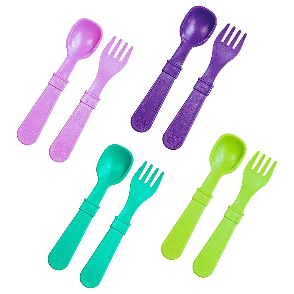 OmieBox Accessories Collection - Fork, Spoon + Pod Set 