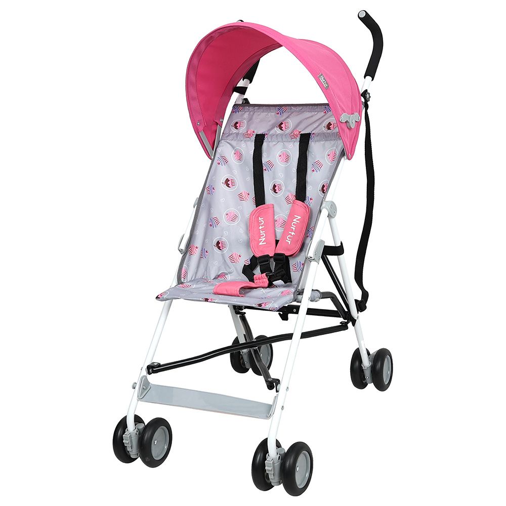 Nurtur - Rex Buggy Lightweight Stroller - Pink