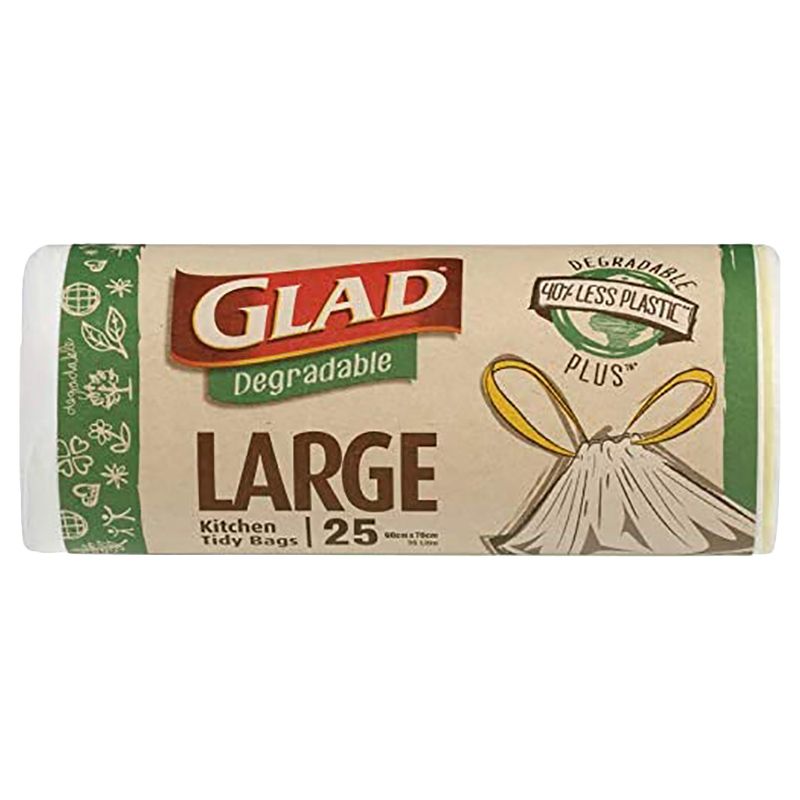 Glad - Tuff Stuff Garbage Bag Small - White