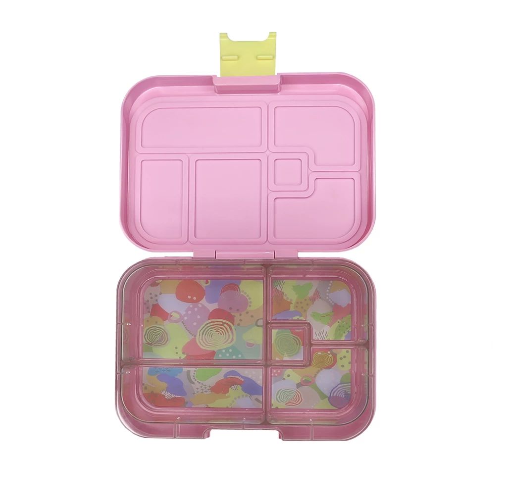 Zoku Neat Bento Lunch Box, Pink