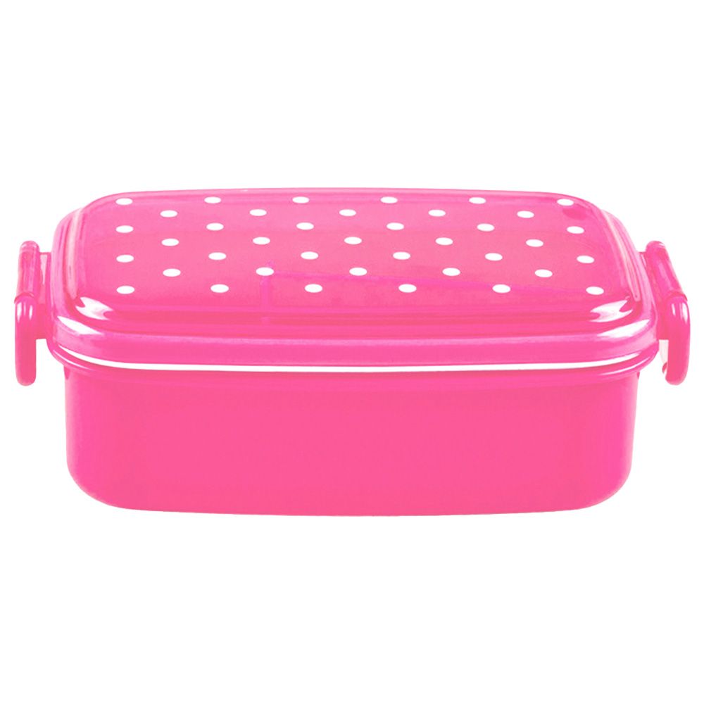 Rainbow Skool - 4-6 Compartment Lunch Box - Lets Roll - Pink