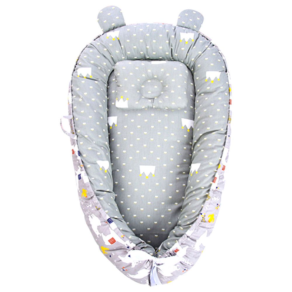 SNDMOR Baby Nest Sleep Pod Baby Blue Color In Picture