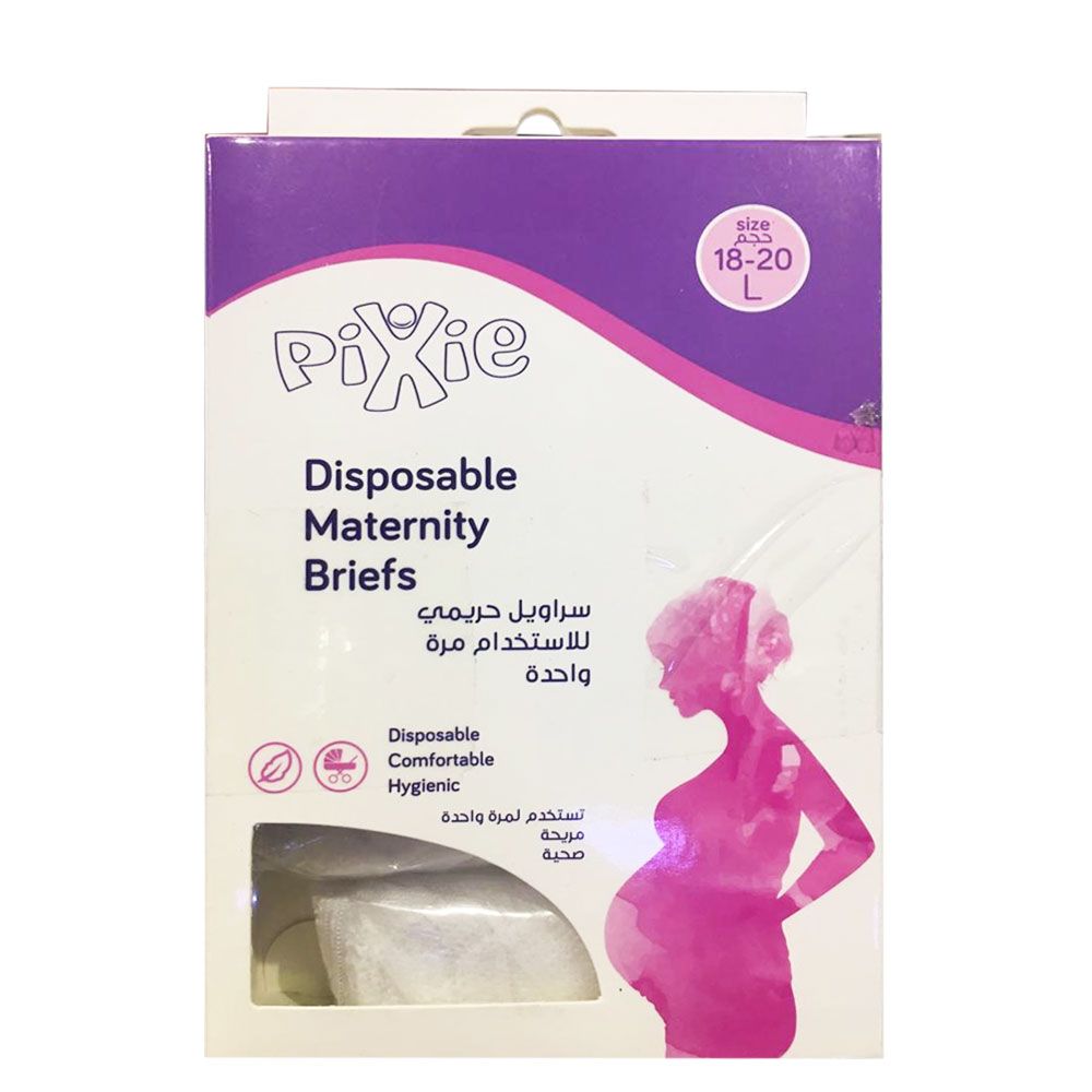 Pixie Disposable Maternity Brief (Size 22-24)