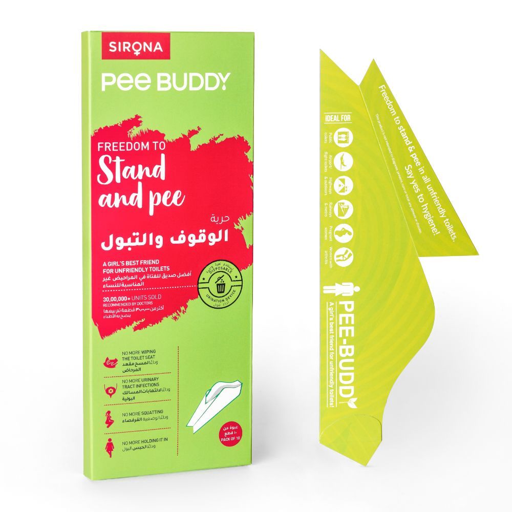 Peebuddy - Reusable Portable Female Urination Device - Pack of 2