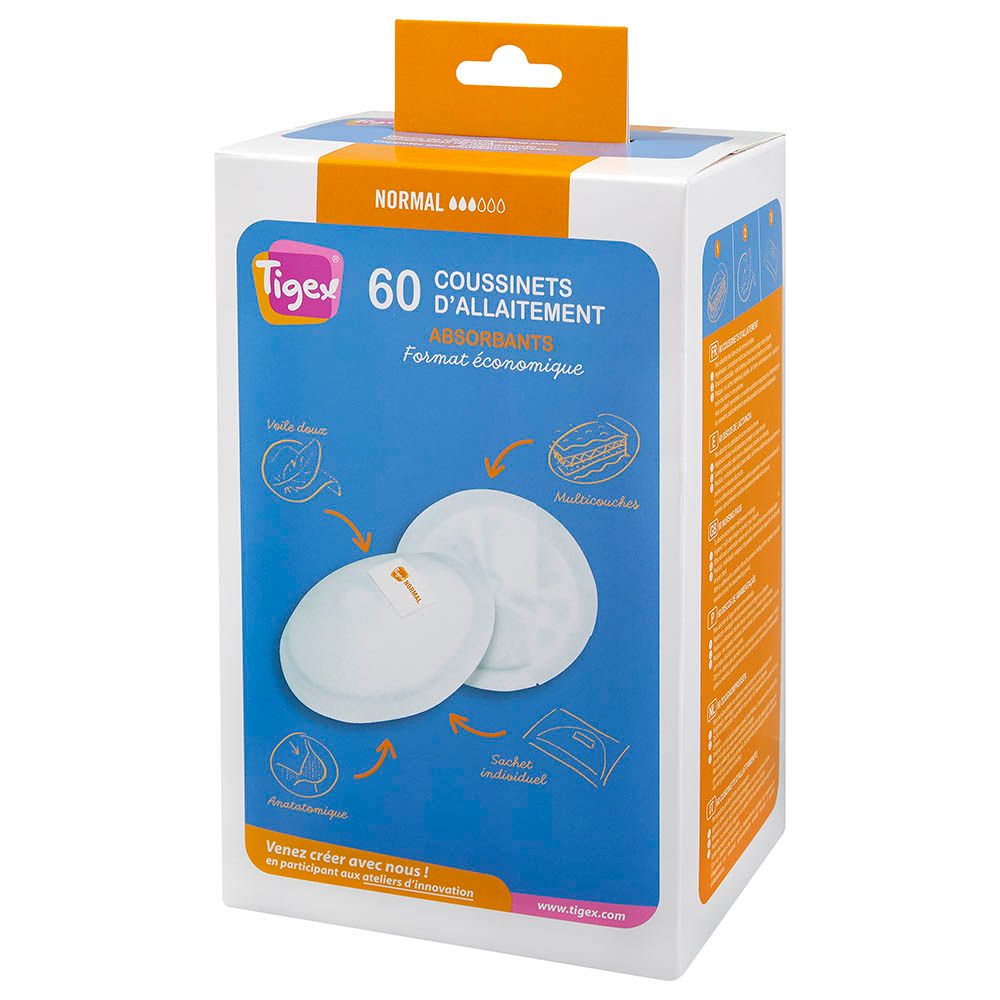 Mininor 24pcs Breast Pads - White + Nipple Shield 21mm