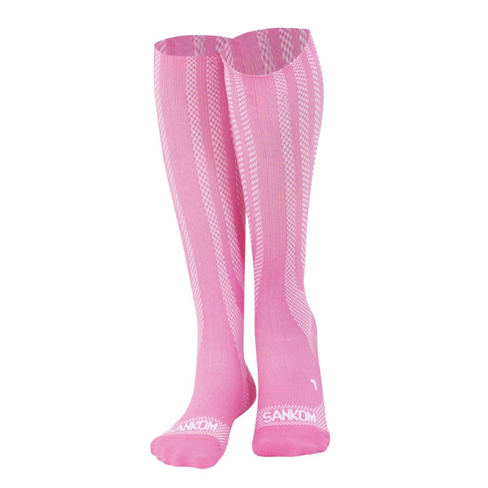 Sankom - Patent Light Socks - Pink