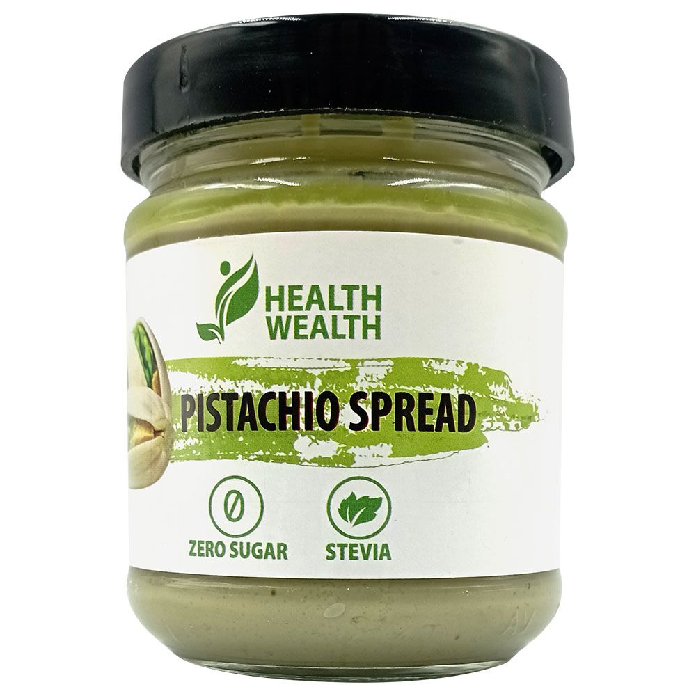 Health Wealth - Sugar Free Spread Pistachio Butter - 200g