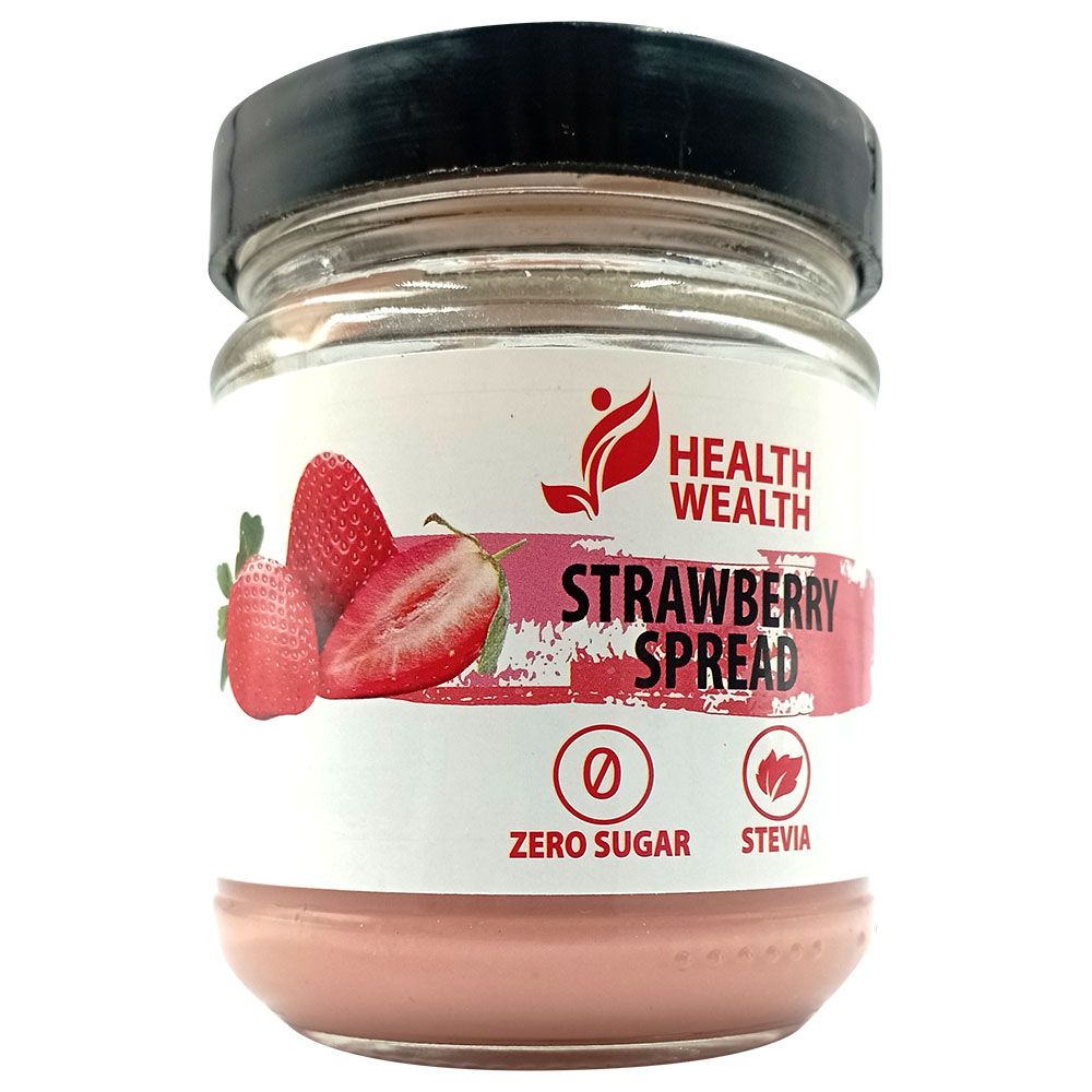 Health Wealth - Sugar Free Spread Strawberry - 200g