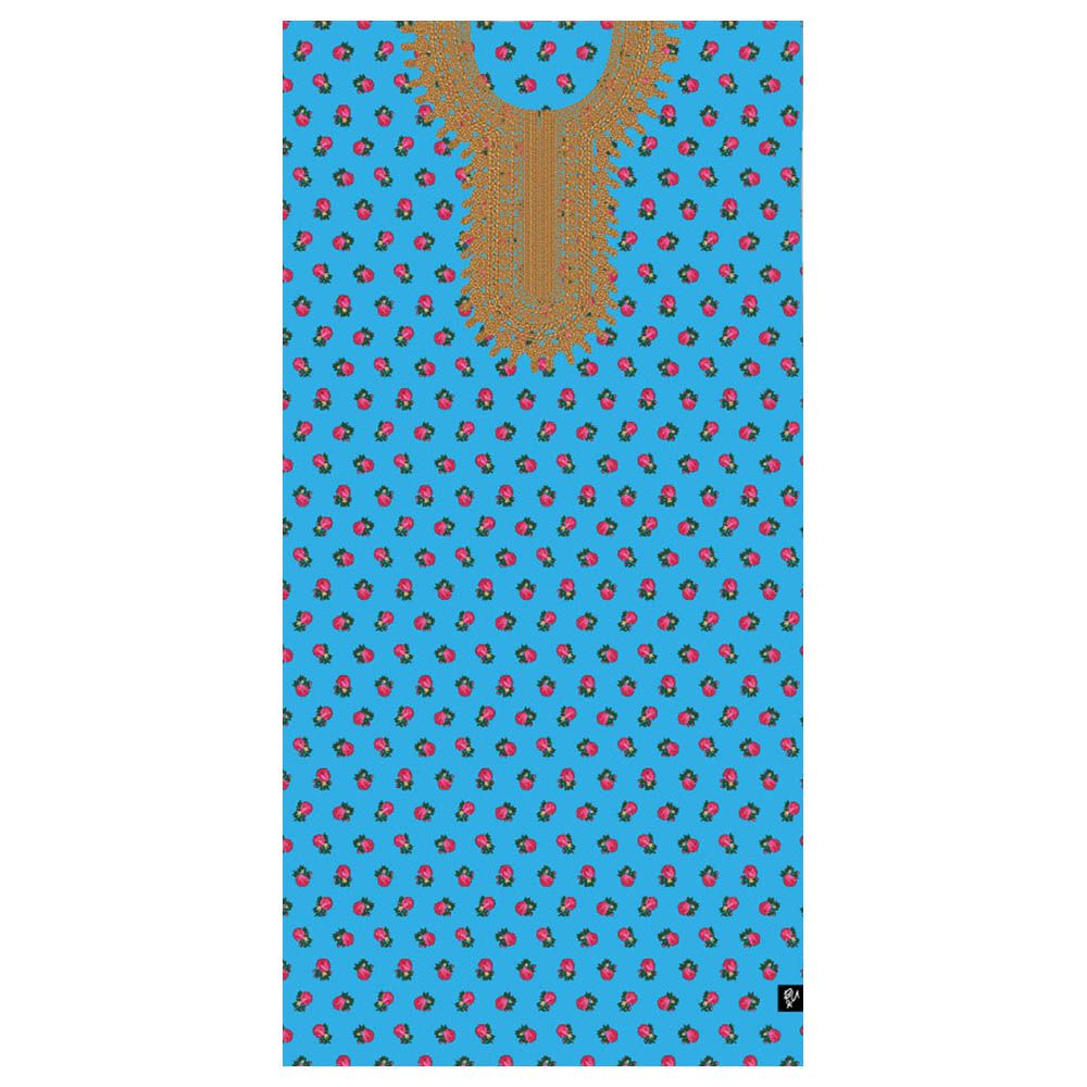 Bu Towel - Turathi Beach Towel - Blue - Extra Large