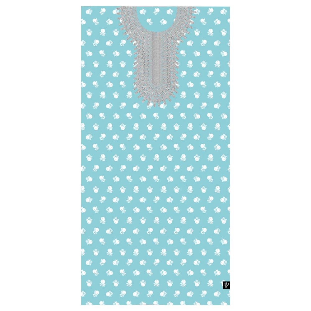 Bu Towel - Turathi Beach Towel - Turquoise - Large