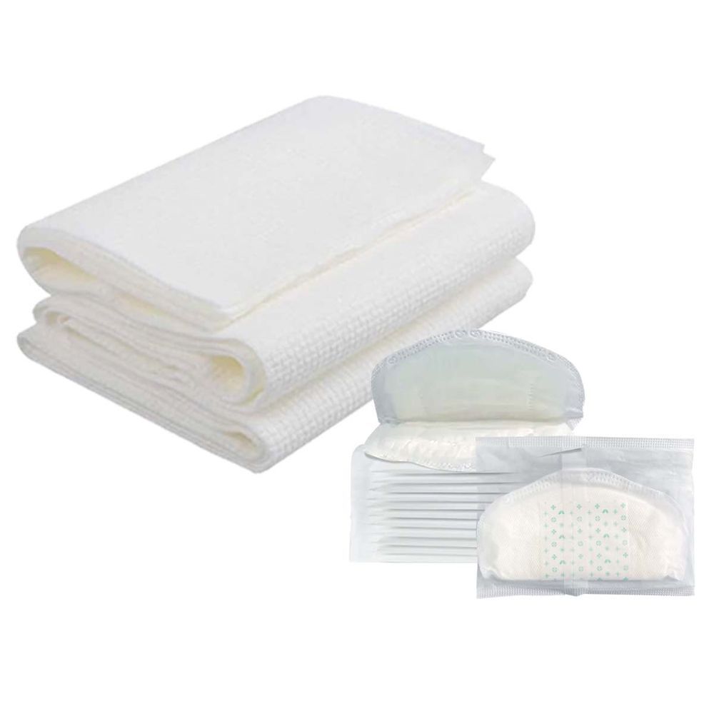 Star Babies - Disposable Towel - Pack Of 3 w/ Breast Pad - 20pcs