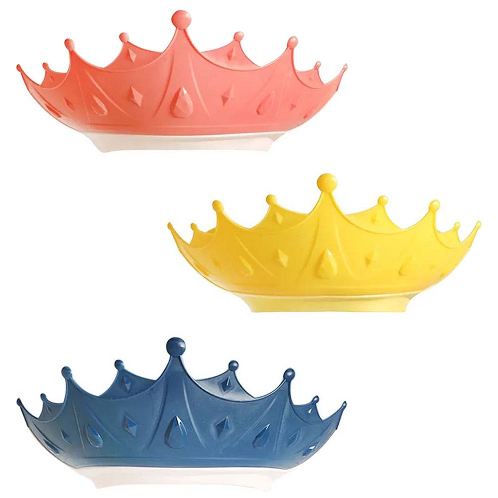 Star Babies - Adjustable Crown Kids Shower Cap - Pack Of 3