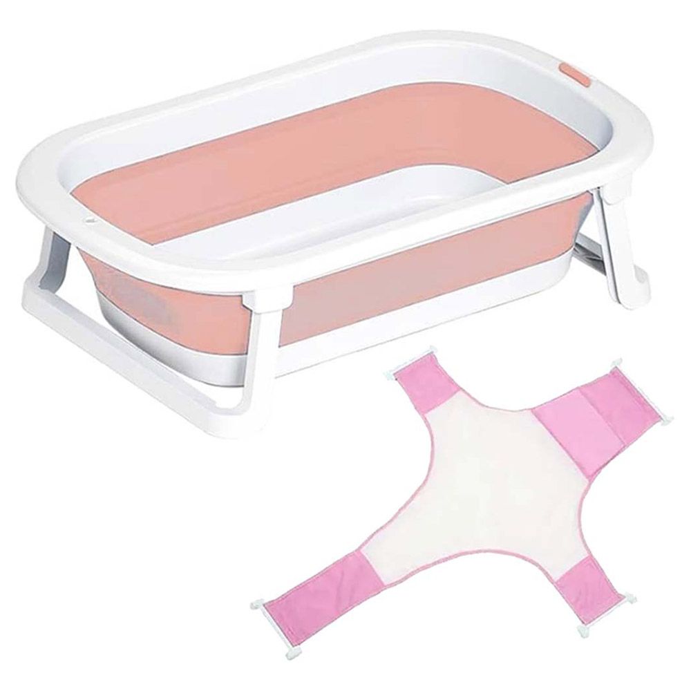 Star Babies - Foldable Bathtub w/ Bath Support - Pink