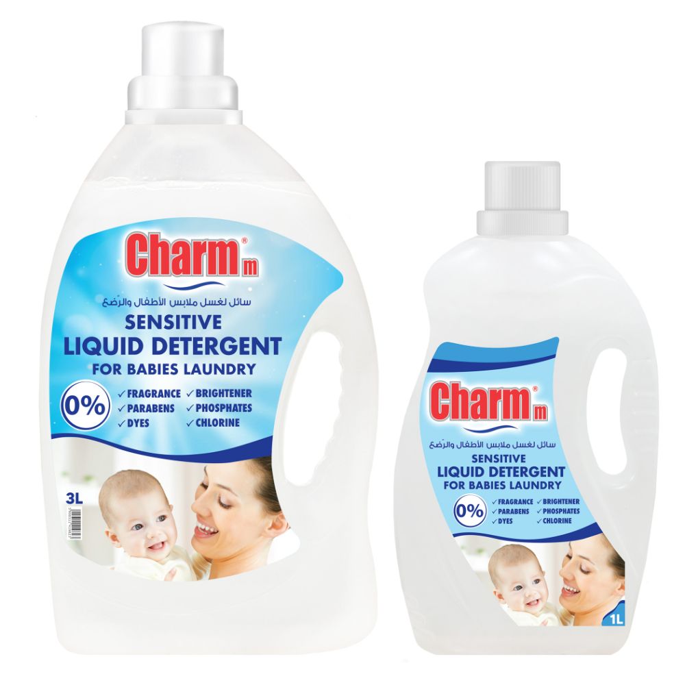 Charmm - Sensitive Laundry Liquid For Babies Laundry 3+1L