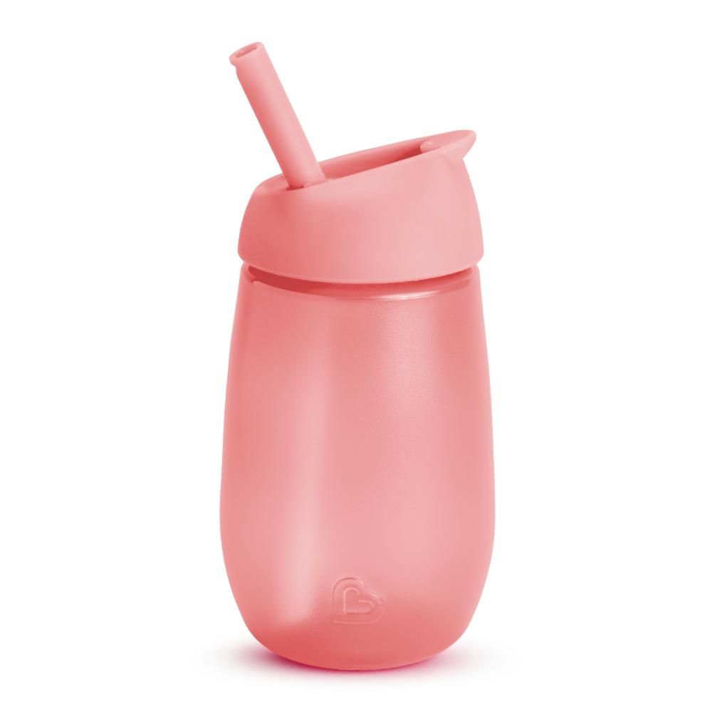 Munchkin - Simple Clean Toddler Straw Cup 12m+ - 296ml - Pink