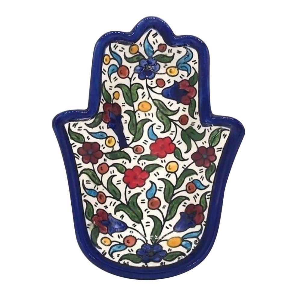 Fyrouzi - Fatima/Hamsa Hand Serving Dish/Trinket