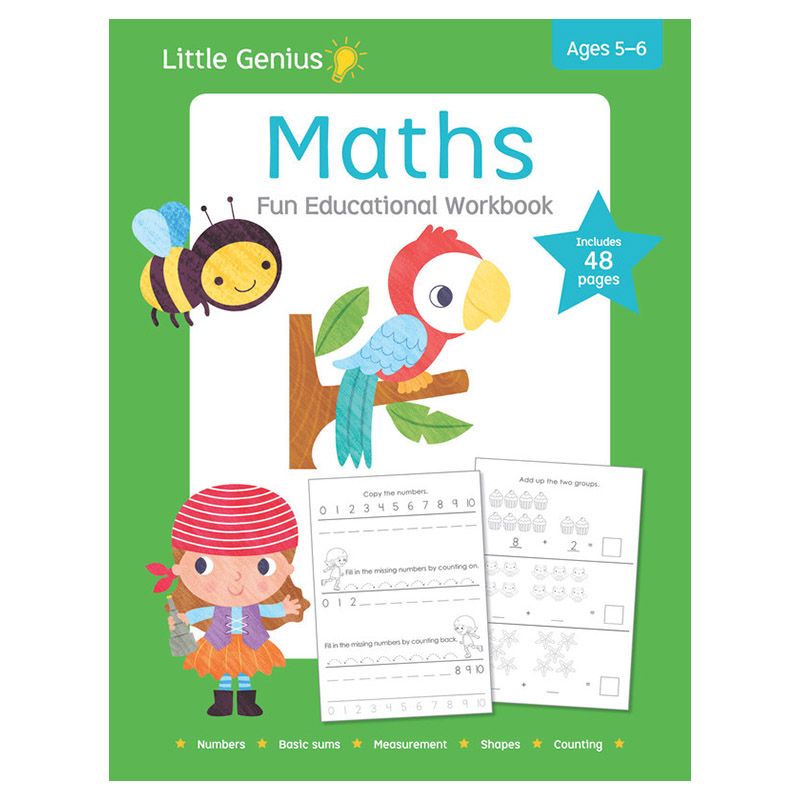 كتاب Little Genius: Maths Workbook