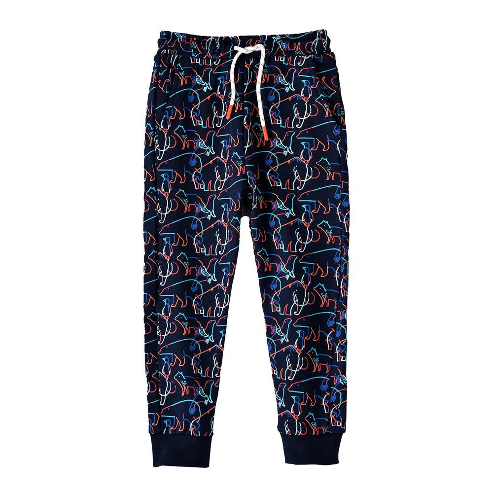 Jam - Boys' Dinosaur Print Joggers With Drawstring