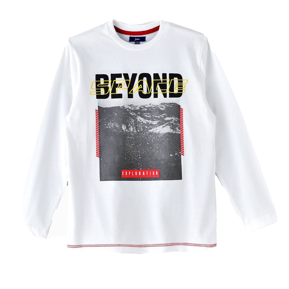 Jam - Boys' 'Beyond Space' Graphic Long-Sleeve T-Shirt