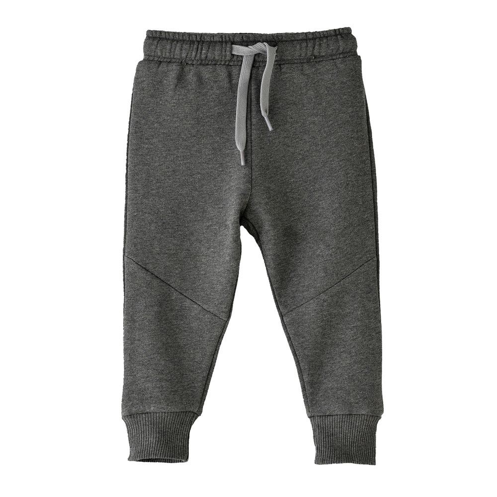 Jam - Boys' Charcoal Grey Elastic Waist Joggers With Drawstring