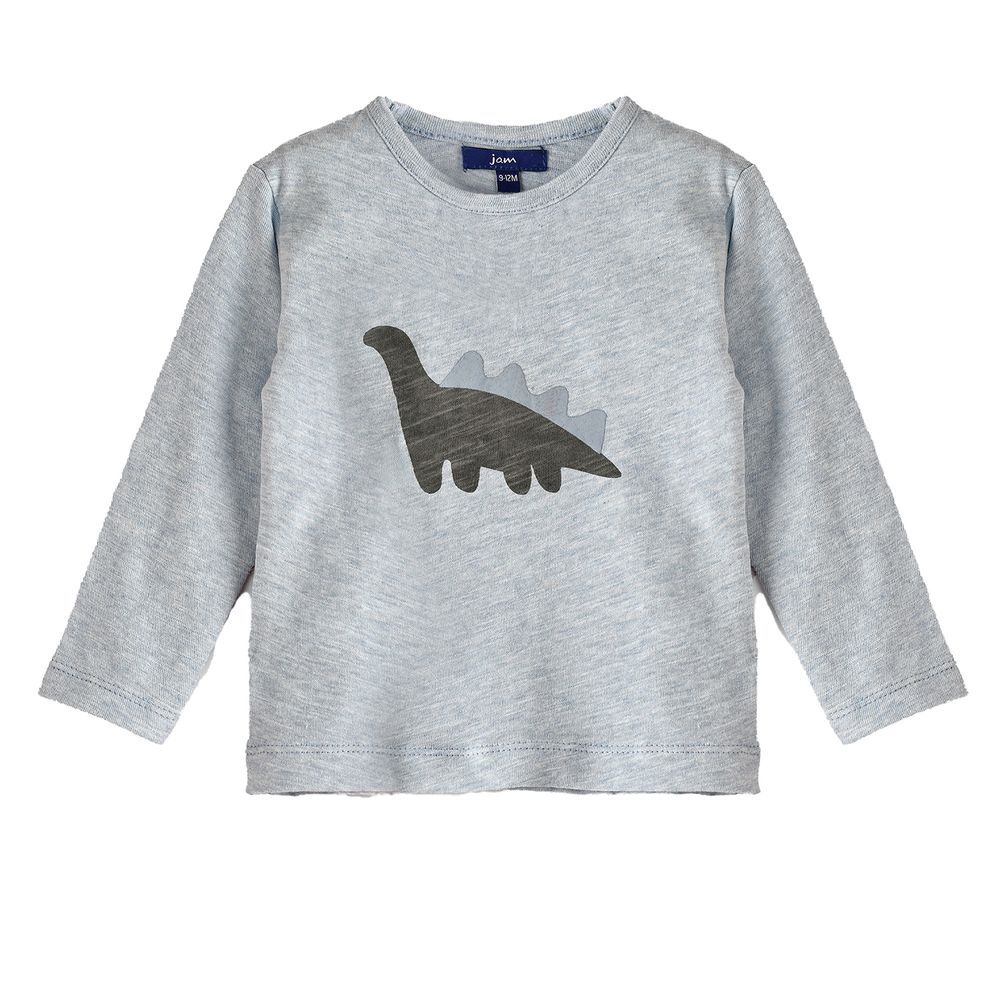 Jam - Boy's Sweatshirt - Dino - Light Blue