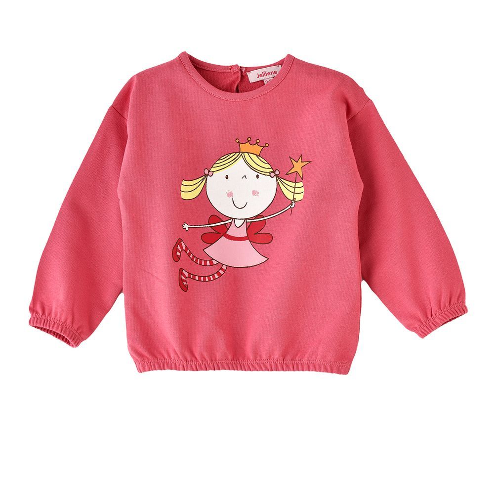 Jelliene - Girls' Fairy Print Sweatshirt