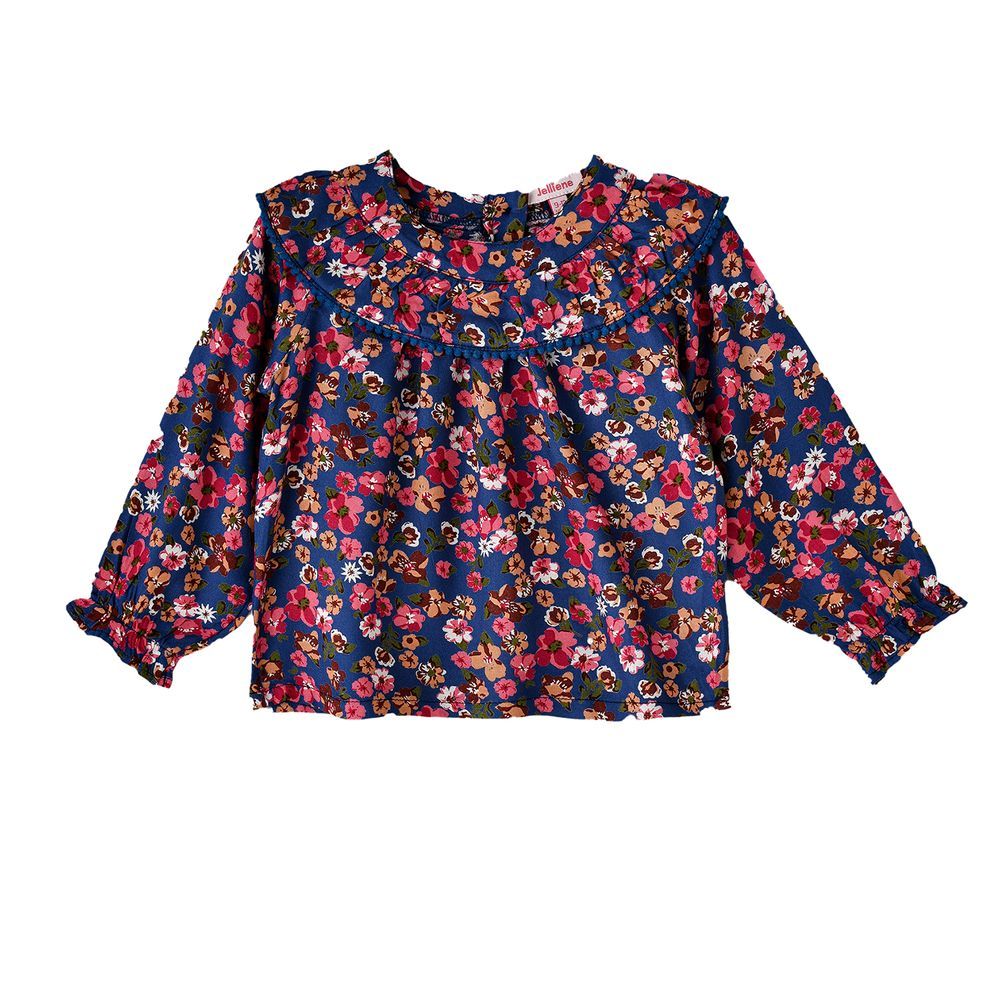 Jelliene - Girls' Floral Printed Top