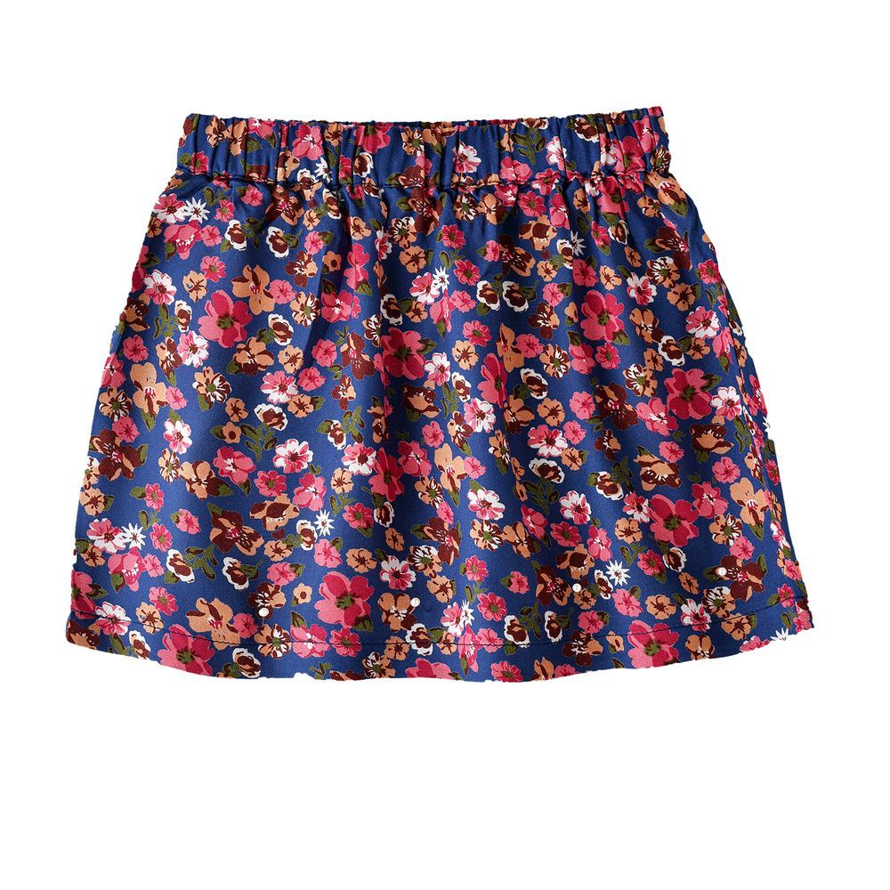 Jelliene - Girls' Floral Print Skirt