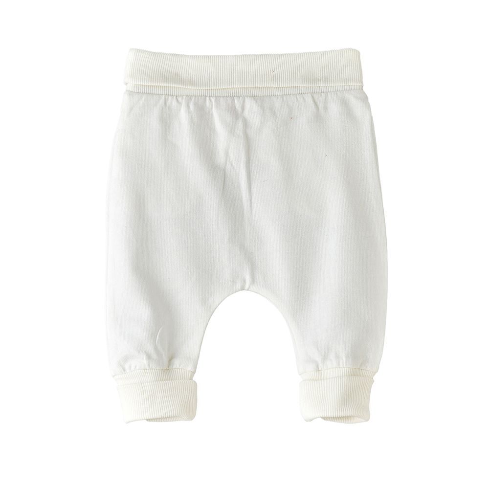 Jelliene - Baby White Cotton Pants