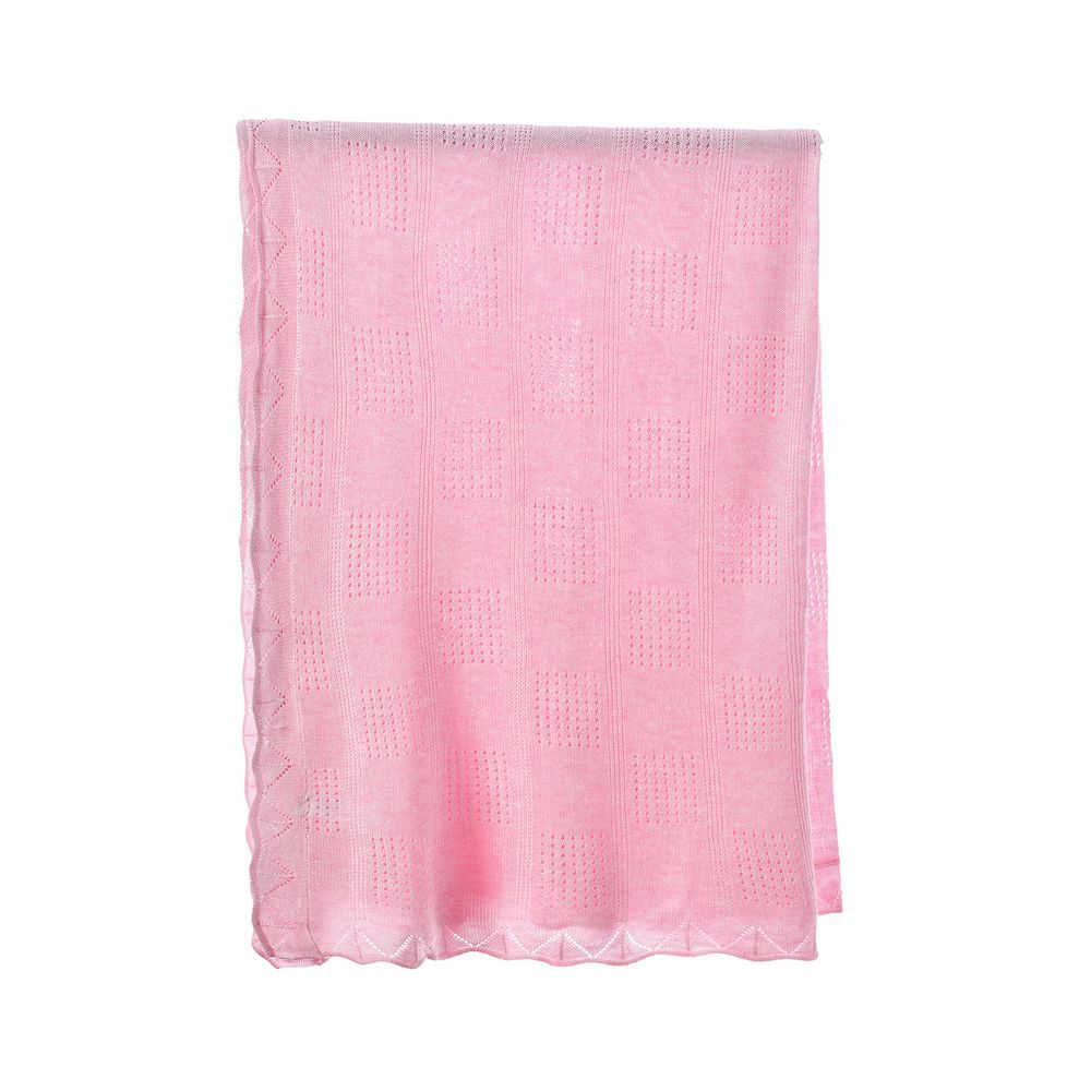 Tiny Hug - Soft And Warm Newborn Baby Blanket - Pink