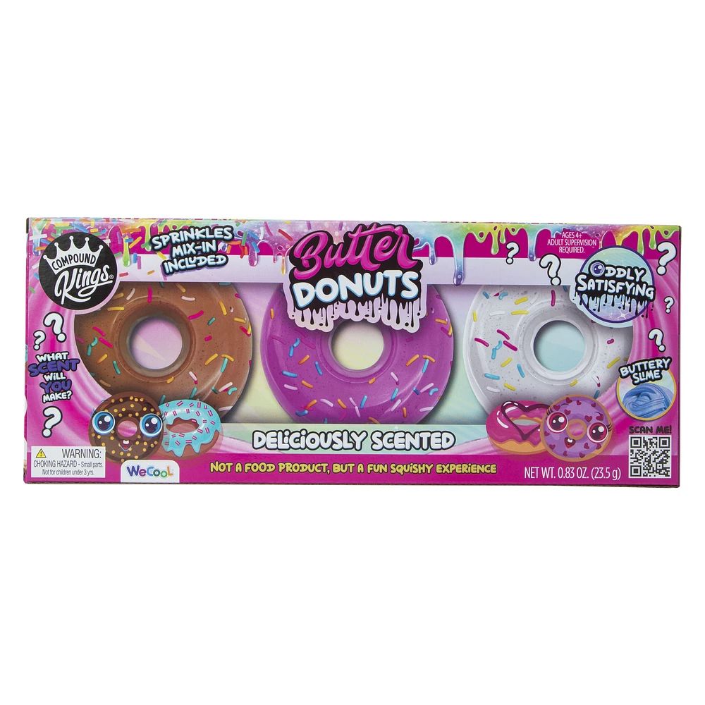 Compound Kings - WeCool Butter Donuts - 3 Pcs