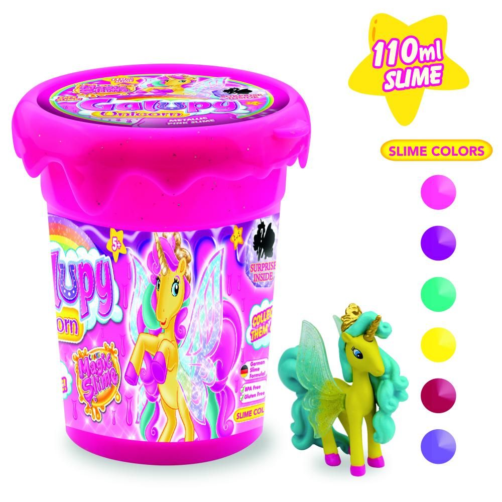 Craze - Magic Slime Surprise Galupy Unicorn - Color May Vary