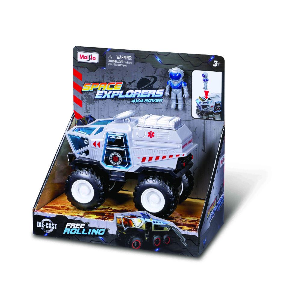 Maisto - Space Explorers 4x4 Rover Set - 5.7-Inch