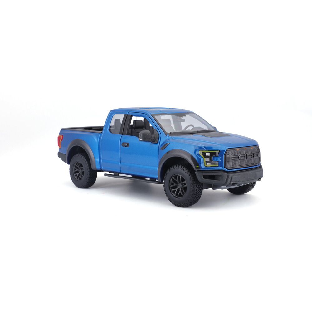 Maisto - 1/24 2017 Ford F-150 Raptor Metal Toy Truck - Blue