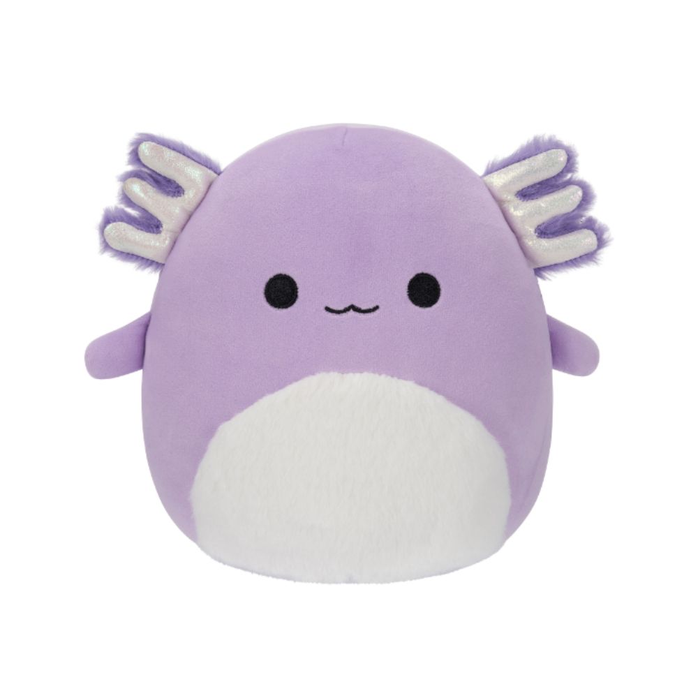 Squishmallows - Monica The Axolotl With Fuzzy Belly Plush Toy - 19cm - Purple