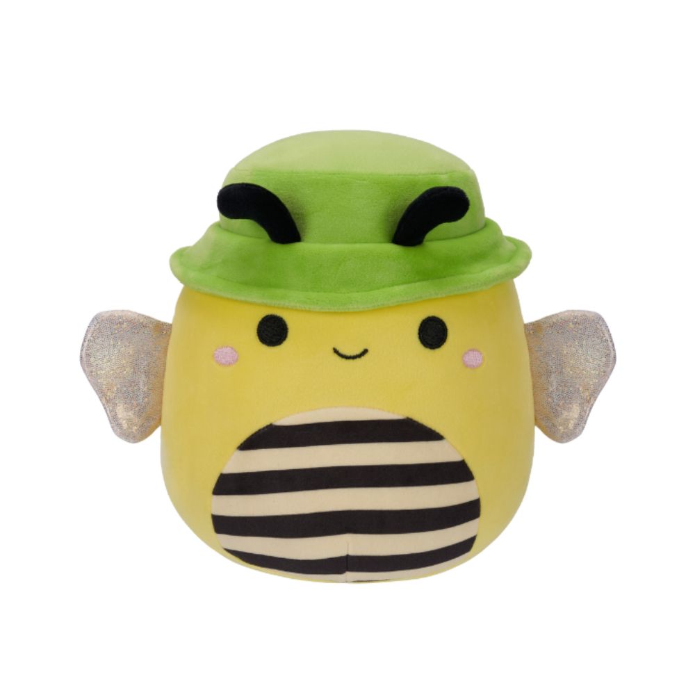 Squishmallows - Sunny The Bucket Hat Honey Bee Plush Toy - 19 cm