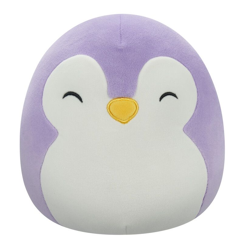 Squishmallows - Elle Penguin Plush Toy - Purple - 19 cm