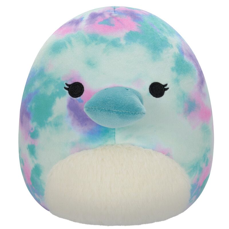 Squishmallows - Brindall Tie-Dye Platypus Mitch Plush Toy - 19 cm